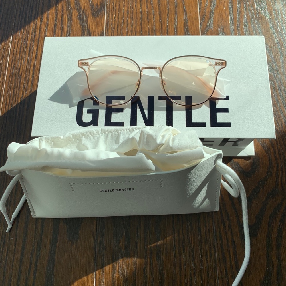Gentle Monster Alio C1 semi-rimless frame glasses